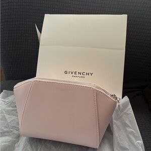 Givenchy My Pink Look Pouch Travel Bag Makeup Cosmetic Case New